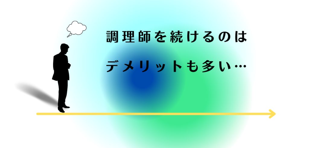 デメリットの多さに悩む男性